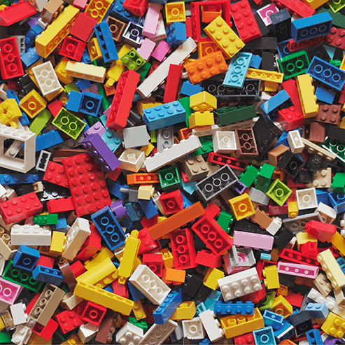 Injection Molded - Toys like Legos