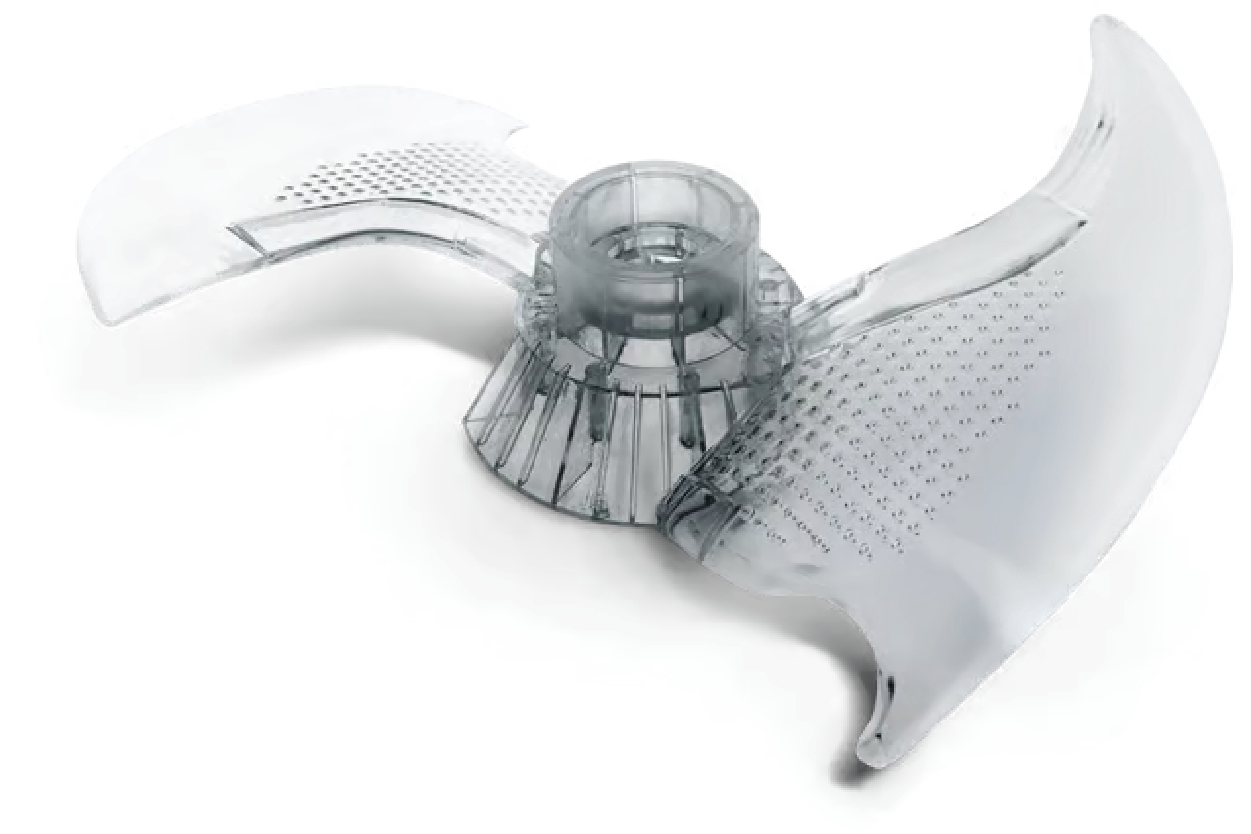 Clear and Translucent 3D-Printed Component | Accura® 60 3D Systems