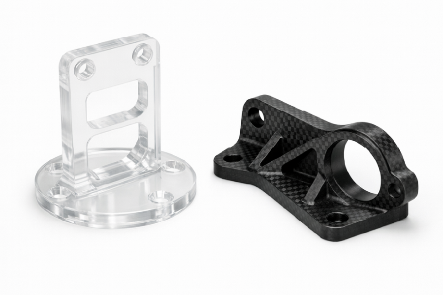 Polycarbonate vs Carbon Fiber Reinforced Polymer