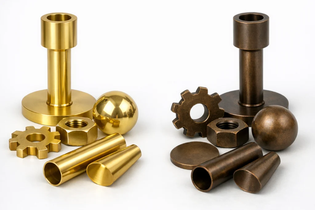 Brass vs Bronze- Machining and Fabrications Services