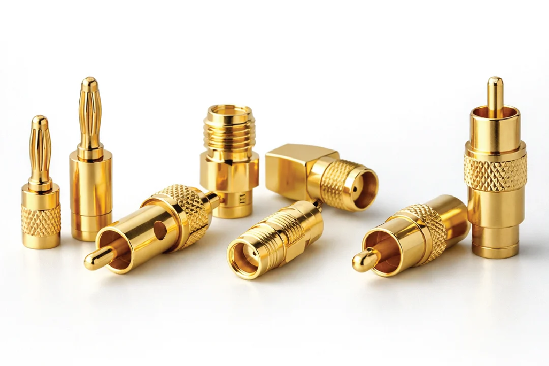 Gold-Plated Connectors - Gold Electroplating Services