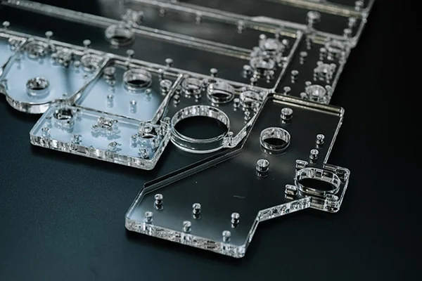 Laser Cut Acrylic Components